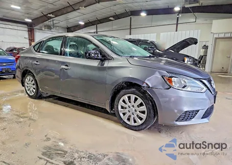 2016 Nissan Sentra S z USA, uszkodzony, nr VIN 3N1AB7AP6GL671465